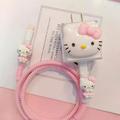 Sanrios Cinnamoroll Hello Kitty 20W Charger Adapter Case for Iphone Data Cable Winder Charging Head Shell for Iphone 12 13 14