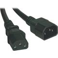 Tripp Lite Heavy-Duty Power Extension Cord 15A 14AWG C14 to C13 - power cable (250 VAC) - 3 ft