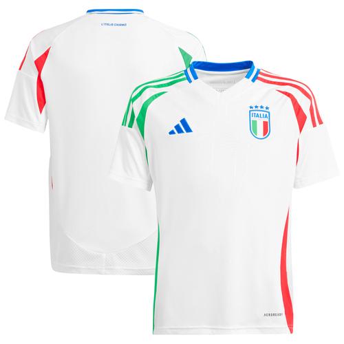 Italien 24 adidas Auswärtstrikot - Kinder