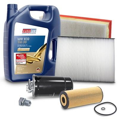 Bestprice Inspektionspaket Filtersatz SET B+5l Öl [Hersteller-Nr. 10493571] für Audi, Skoda, VW Image