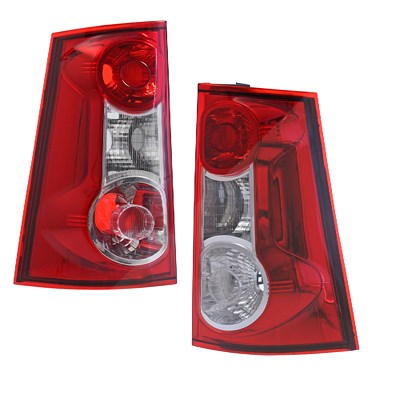 Bestprice 2x Heckleuchte, Blinker glasklar, ohne Lampenträge [Hersteller-Nr. 10427762] für Dacia Image