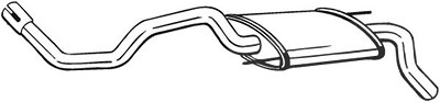 Bosal Endschalldämpfer [Hersteller-Nr. 233-605] für VW Image