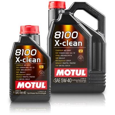 Motul 6 L 8100 X-clean 5W-40 [Hersteller-Nr. 109226] Image