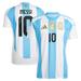 Men's adidas Lionel Messi White Argentina National Team 2024 Home Replica Player Jersey