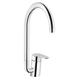 Mitigeur d'évier DYNAMIC S bec haut pivotant cartouche C2 1/2 VITRA A42085EKF