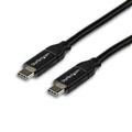 StarTech.com USB-C to USB-C Cable w/ 5A PD - M/M - 2 m (6 ft.) - USB 2