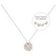 Radley Sterling Silver 18ct Rose Gold Plated Hearts Necklace