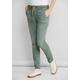 Jogg Pants STREET ONE Gr. 34, Länge 28, grün (soft olive28) Damen Jeans Joggpants Track Pants