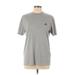 Adidas Active T-Shirt: Gray Activewear - Women's Size Large