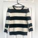 J. Crew Sweaters | J. Crew Black And White Striped Wool Sweater, Xs | Color: Black/White | Size: Xs
