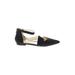 Jessica Simpson Flats: Black Solid Shoes - Women's Size 7 1/2 - Pointed Toe