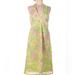 Lilly Pulitzer Dresses | Lilly Pulitzer Vintage 90’s Fillies For Lillies Halter Dress | Color: Green/Pink | Size: 6