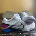 Nike Shoes | Nike Zoom Metcon Turbo 2 Men's Cross Training Gym Sneakers White Blue - Size 13 | Color: White | Size: 13