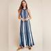 Anthropologie Dresses | Anthropologie Maeve Lisanne Sweater Maxi Dress Blue Multi Size Medium | Color: Blue/White | Size: M