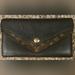 Louis Vuitton Bags | Euc Louis Vuitton Monogram Portefeiulle Double V Leather Long Wallet W/Box | Color: Black/Brown | Size: 7.3x4.1 Inches