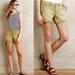 Anthropologie Shorts | Anthropologie Sage Green Chino Shorts | Color: Green | Size: 27