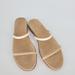 Madewell Shoes | Madewell Paris Sandal In Earthen Sand Two Strap Slip On Size 8 1/2 | Color: Cream/Tan | Size: 8.5