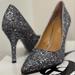 Nine West Shoes | Nine West Glitter Heels | Color: Gray | Size: 6