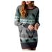 American Eagle Outfitters Dresses | American Eagle Outfitters Black Mint Green Knit Open Back Sweater Dress Medium | Color: Black/Green | Size: M