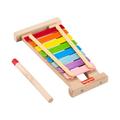 Fisher-Price Musikspielzeug für Kleinkinder, Holz-Xylophon, 2 Holzteile für die spielerische Entwicklung für Kinder ab 2 Jahren, HXV13