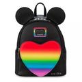 Disney Bags | Mickey Mouse Loungefly Mini Backpack Disney Pride Collection | Color: Red | Size: Os
