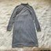 J. Crew Dresses | J. Crew Gray Turtleneck Sweater Dress | Color: Gray | Size: Xxs