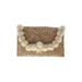 Shiraleah Clutch: Ivory Print Bags