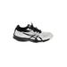 Asics Sneakers: Gray Print Shoes - Women's Size 6 1/2 - Almond Toe