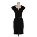 XOXO Casual Dress - Sheath: Black Print Dresses - Women's Size Small