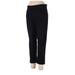 Gloria Vanderbilt Casual Pants - High Rise: Black Bottoms - Women's Size 12