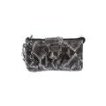 Nicole Miller New York Crossbody Bag: Embossed Silver Snake Print Bags