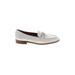 27 EDIT Flats: Ivory Print Shoes - Women's Size 8 - Almond Toe