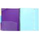 Classification File Folder Pressboard File Dividers Medical Files Office Reports Files Folder Coil Documents Organizer for School Office (Color : Sky-Blue)