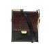 Vera Pelle Leather Crossbody Bag: Burgundy Bags