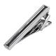 Bow Tie Clips, Silver Rectangle Shells Mother of Stainless Steel Men Tie Bar Clip Men Suit Accessories Dad Gifts for Men