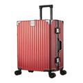 WHCXKJ Suitcase Suitcase Trolley Case Password Boarding Case Suitcase Universal Wheel Suitcase Men and Women Suitcase Suitcases (Color : Black, Size : A)