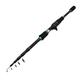 Fishing Rod Portable Telescopic Fishing Rod Carbon Rod M Power Spinning Casting Rod Pole Fishing Tackle 1.8m 2.1m 2.4m 2.7m Fishing Combos (Color : Casting Rod, Size : 2.4m)