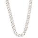 Jollys Jewellers Women's Sterling Silver 16" Rounded Curb Chain/Necklace (6mm Wide) | One Of A Kind Ladies Necklace