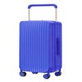 WHCXKJ Suitcase Suitcase Trolley Suitcase Universal Wheel Suitcase Password Box Boarding Suitcase Suitcase for Men and Women Suitcases (Color : Blue, Size : A)