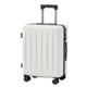DNZOGW Travel Suitcase Cute Universal Wheel Boarding Code Luggage, Fashionable Suitcase, Trolley Case, Female Boarding Case Trolley Case (Color : White, Size : A)