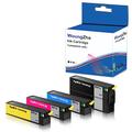 Woungzha 991X Ink Cartridge, Compatible for HP 991X for HP PageWide 755dn 774dn 750dn 750dw 772dn 772dw 777z 777zs (4 Pack)