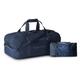 Eagle Creek No Matter What Duffel Travel Bag - Rugged and Water-Resistant Lockable Classic with Bar-Tacked Reinforcement, Storm Flap, and Separate Storage Pouch, Atlantic Blue, 60L