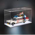 Acrylic Display Case for the Lego 10274 Icons Ghostbusters ECTO-1 Car Kit, Transparent Dustproof Display Box Compatible with Lego 10274 Building Kits, 55 x 25 x 30CM