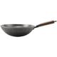 Thick Bottomed Wok Cooking Pot Lid Induction Cooker Gas Wok Frying Pan Frying Pan Kitchen Utensils (A 32cm)