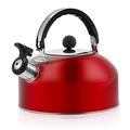 Durable Kettle Stainless Steel Flat Bottom Dome Kettle Kitchen Supplies Kettle Stove (Color : D, Size : 3.23 inches) Hopeful