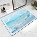 Bath Mat Mats Non Slip Bathroom Mat 47x71in, Super Absorbent Floor Mat, Quick Dry Bath Stone Mat, Washable Bathroom Rugs Rug Carpet for Bedroom, Toilet Shower Mat, Tub, Sink, Kitchen, Door, Classic