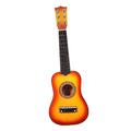 Vaguelly 2pcs 21 Portable Guitar Ukulele Kids Guitar Toy 21 Inch Guitar Bass Guitar Outside Kids Toys Guitar for Kids Ages 5-9 Babies Educational Kit Baby Bamboo Stringed Instrument Outdoor