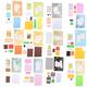 BESTonZON 48 Sheets DIY Stickers Kid Toys Kid Stickers Scrapbooking Materials Animal Puzzle Stickers Kids Gifts Foam Sticker Puzzle 3d Animal Stickers Birthday Present Child Inflatable Eva