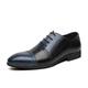 Men's Pointed Dress Shoes Oxford Shoes Formal Business Dress Wedding Shoes for Men (9,Black/Blue)