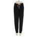 Leallo Sweatpants - Mid/Reg Rise: Black Activewear - Women's Size Small